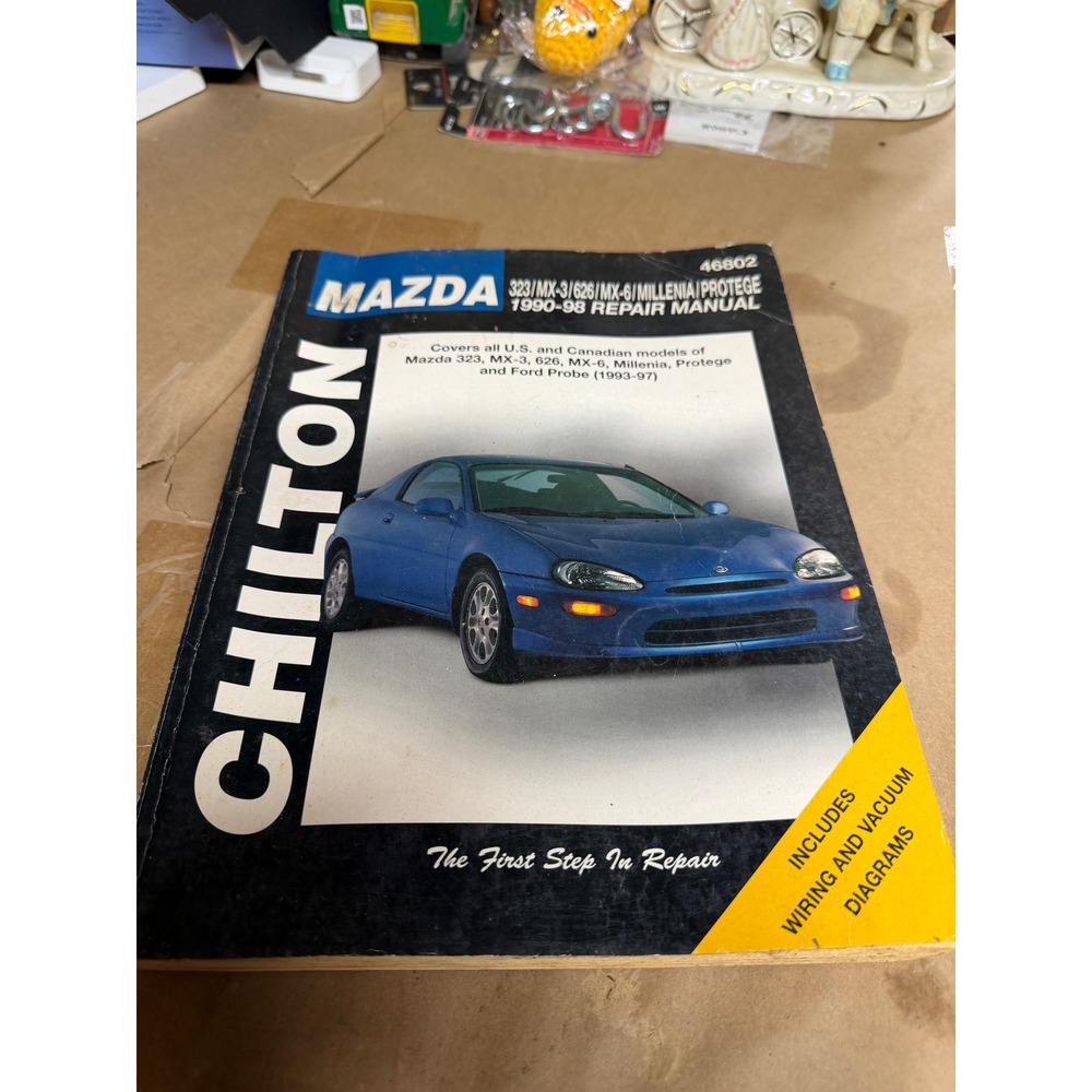 Mazda 323 MX-3 626 MX-6 Millenia Protege Ford Probe 1990-98 Chilton Manual 46802